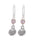 Boucles D'oreilles - Dollar De Sable Perle