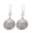 Boucles D'oreilles - Dollar De Sable Perle