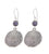 Boucles D'oreilles - Dollar De Sable Perle