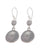 Boucles D'oreilles - Dollar De Sable Perle