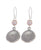 Boucles D'oreilles - Dollar De Sable Perle