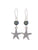 Boucles D'oreilles - Étoile De Mer Perle
