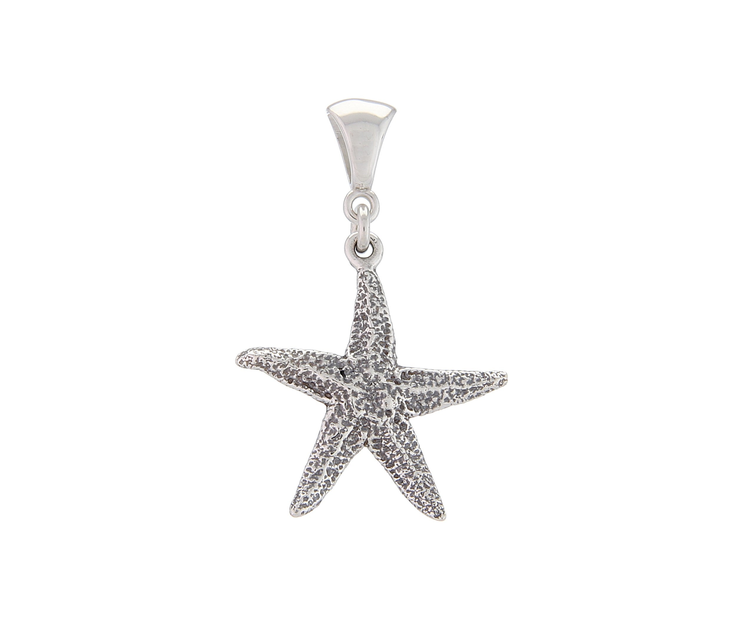 Pendentifs L'étoile De Mer En Argent Massif 925 Bijou Rare Pendentifs L'étoile De Mer En Argent Massif 925 Bijou Rare