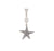Pendentif - Étoile de Mer Perle