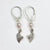 Boucles d'oreilles - Coeur coquillage mini-perle